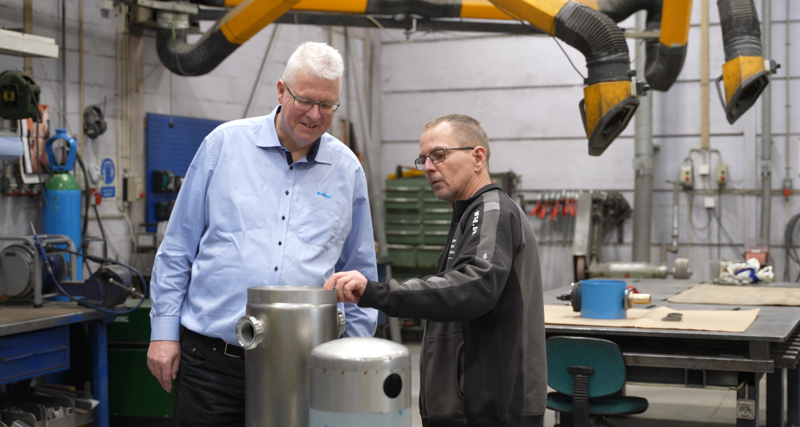 Steen Jørgensen, værkfører hos Winthers Smede Entreprise