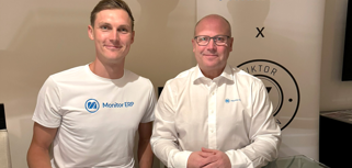 Viktor Axelsen och Jörgen Persson, ägare av Monitor.