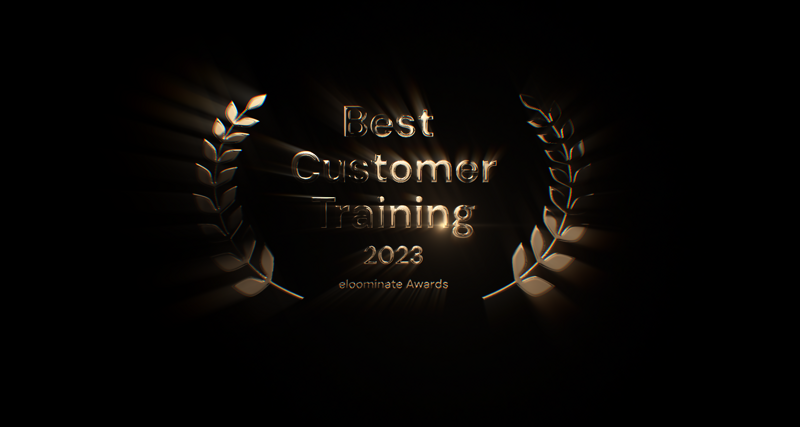 Illistration: Best Customer Training 2023 – Eloominate Awards