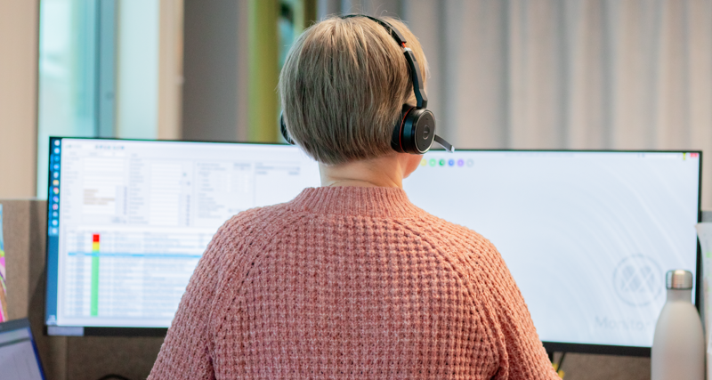 Petra Fahje, a support specialist focusing on Finance for the German market.