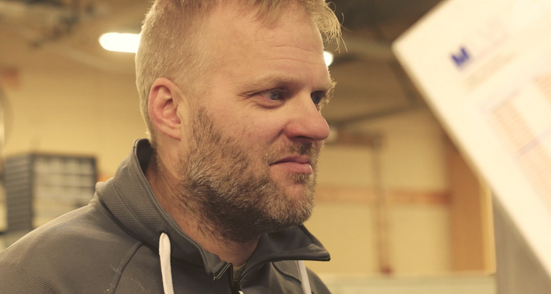 Juha Ojamo, Produktionschef.