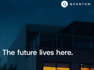 A building with people looking out of the windows.