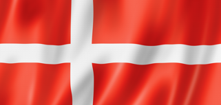 Danmarks flagga.