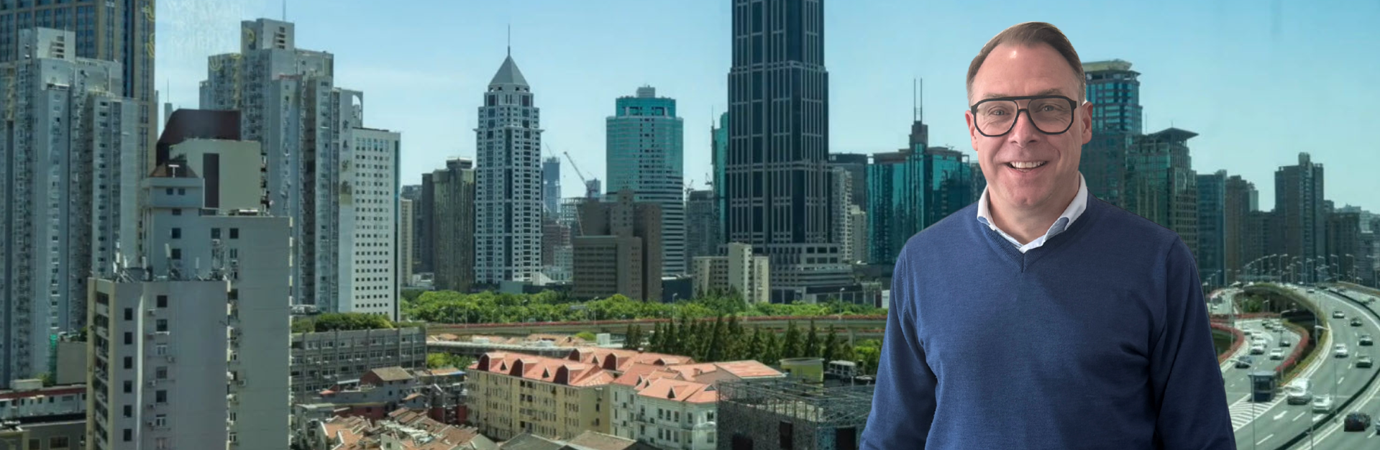 Lars Kinnby, konsultchef Monitor ERP i Kina, Shanghai.