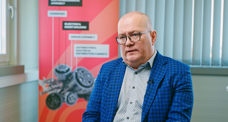 Urmo Sisask, Reimax Electronics Oy Viron toimitusjohtaja.