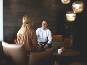 Monitor in a meeting