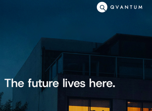 A building with people looking out of the windows.